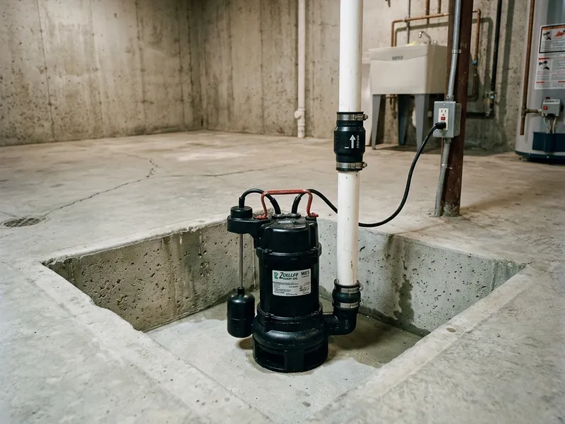 Sump Pump Installation Plumber in Little Chute, WI
